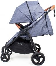 Прогулянкова коляска для двійні Valco Baby Snap Duo Trend Denim, з народження до 40 кг, тканина Tailormade